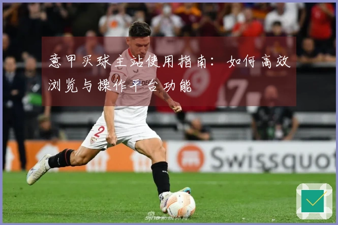 意甲买球主站使用指南：如何高效浏览与操作平台功能
